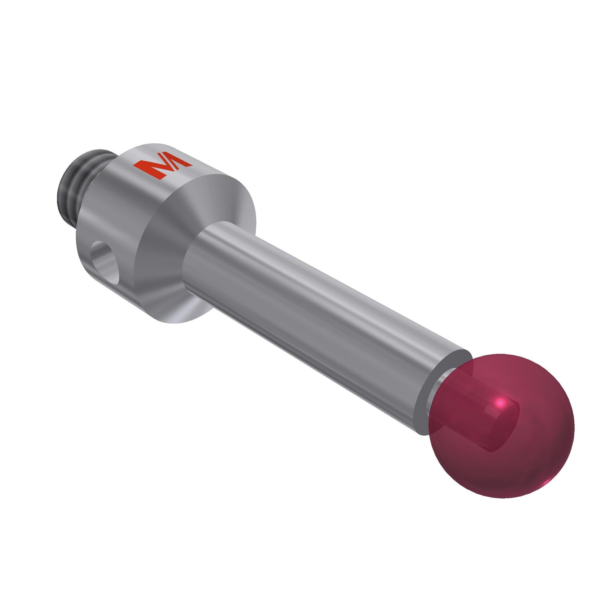 MITUTOYO K651189 Stylus M4 ruby ball ?5,0mm 01-M4-R5-L20-ML-15-SS3,5-BS7