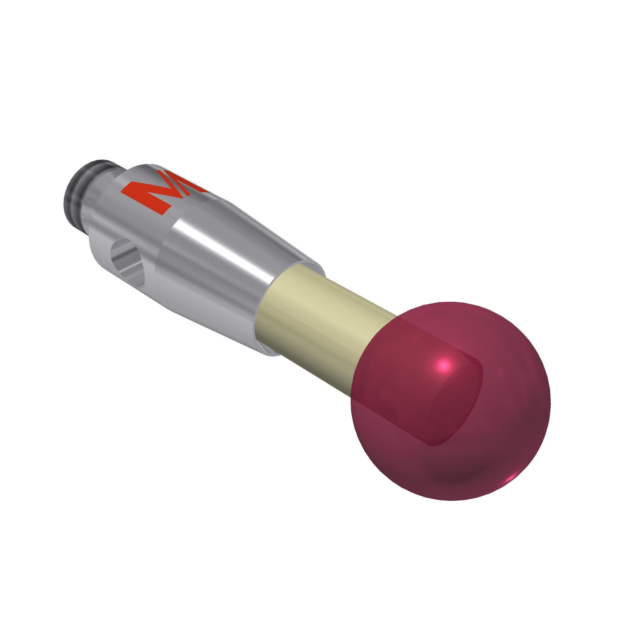 MITUTOYO K651231 Stylus M2 ruby ball ?4,0mm 01-M2-R4-L10-ML10-SCER2-BS3