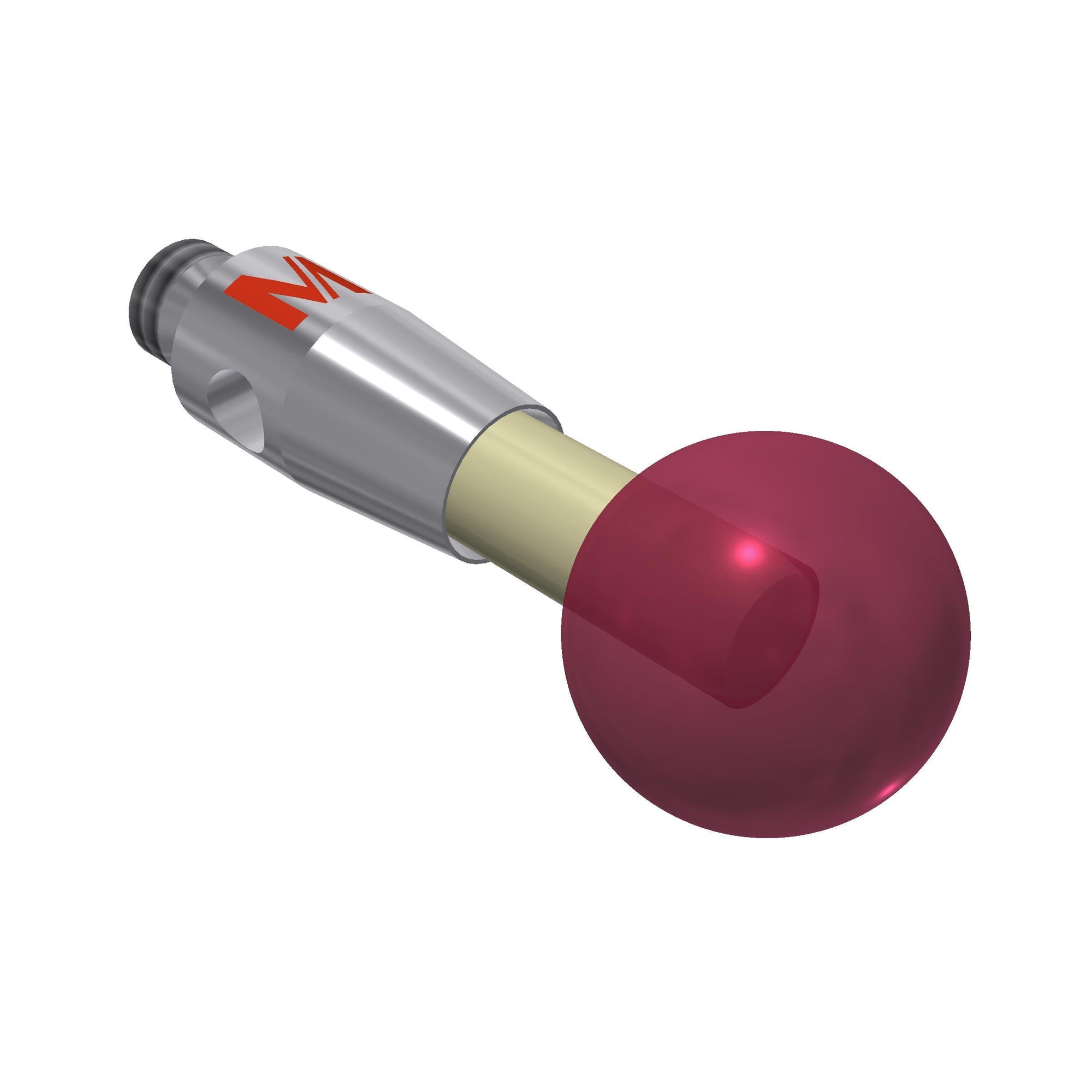 MITUTOYO K651232 Stylus M2 ruby ball ?5,0mm 01-M2-R5-L10-ML10-SCER2-BS3