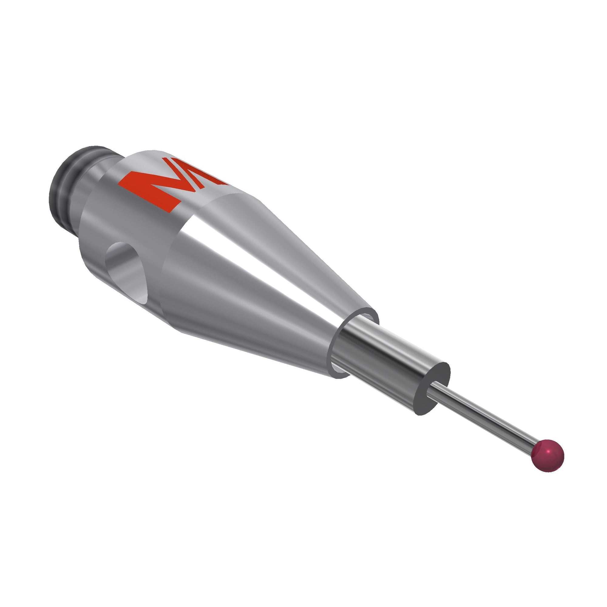 MITUTOYO K651234 Stylus M2 ruby ball ?0,5mm 01-M2-R0,5-L10-ML4-SWC1/0,3-BS3
