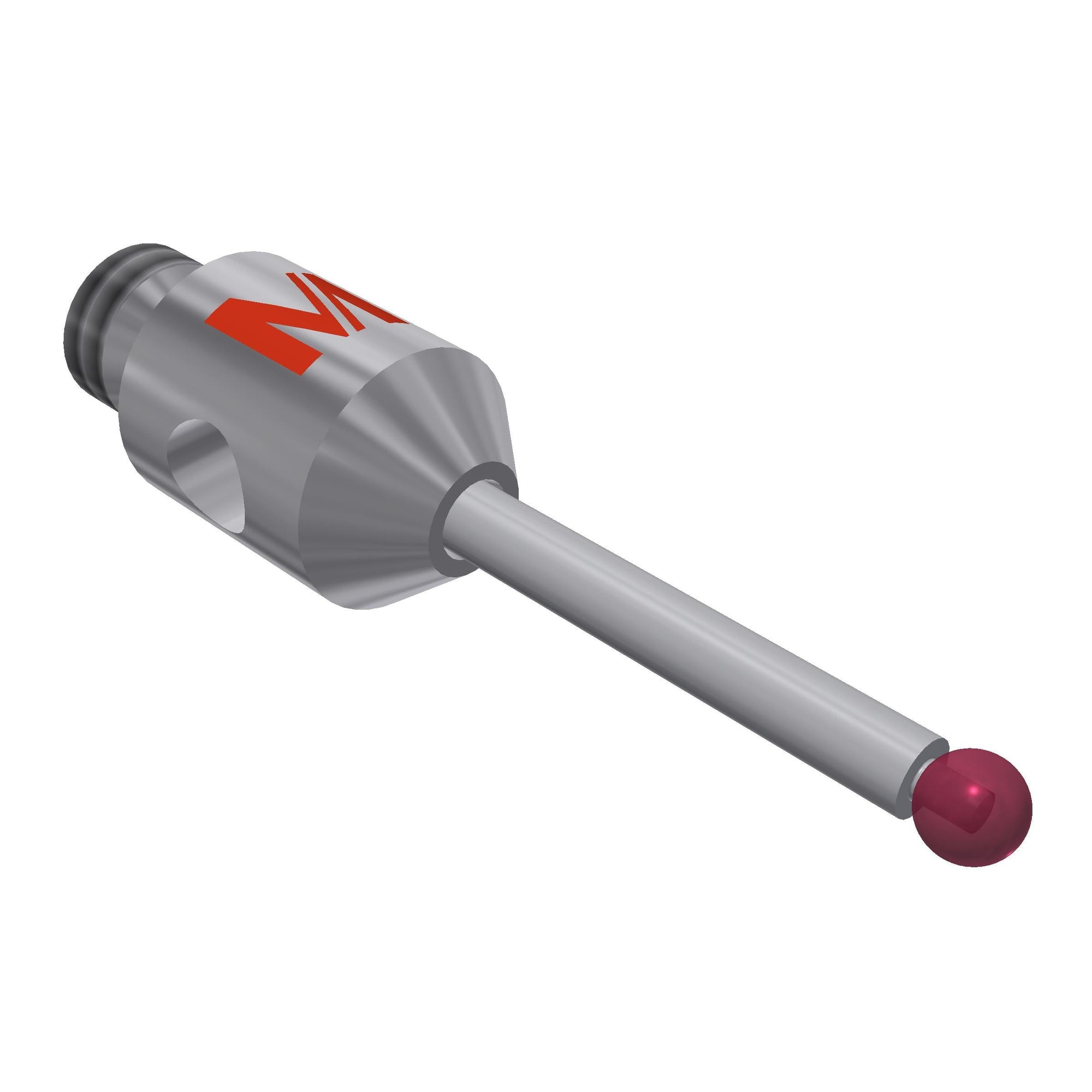 MITUTOYO K651237 Stylus M2 ruby ball ?1,0 mm 01-M2-R1-L10-ML6-SWC0,8-BS3