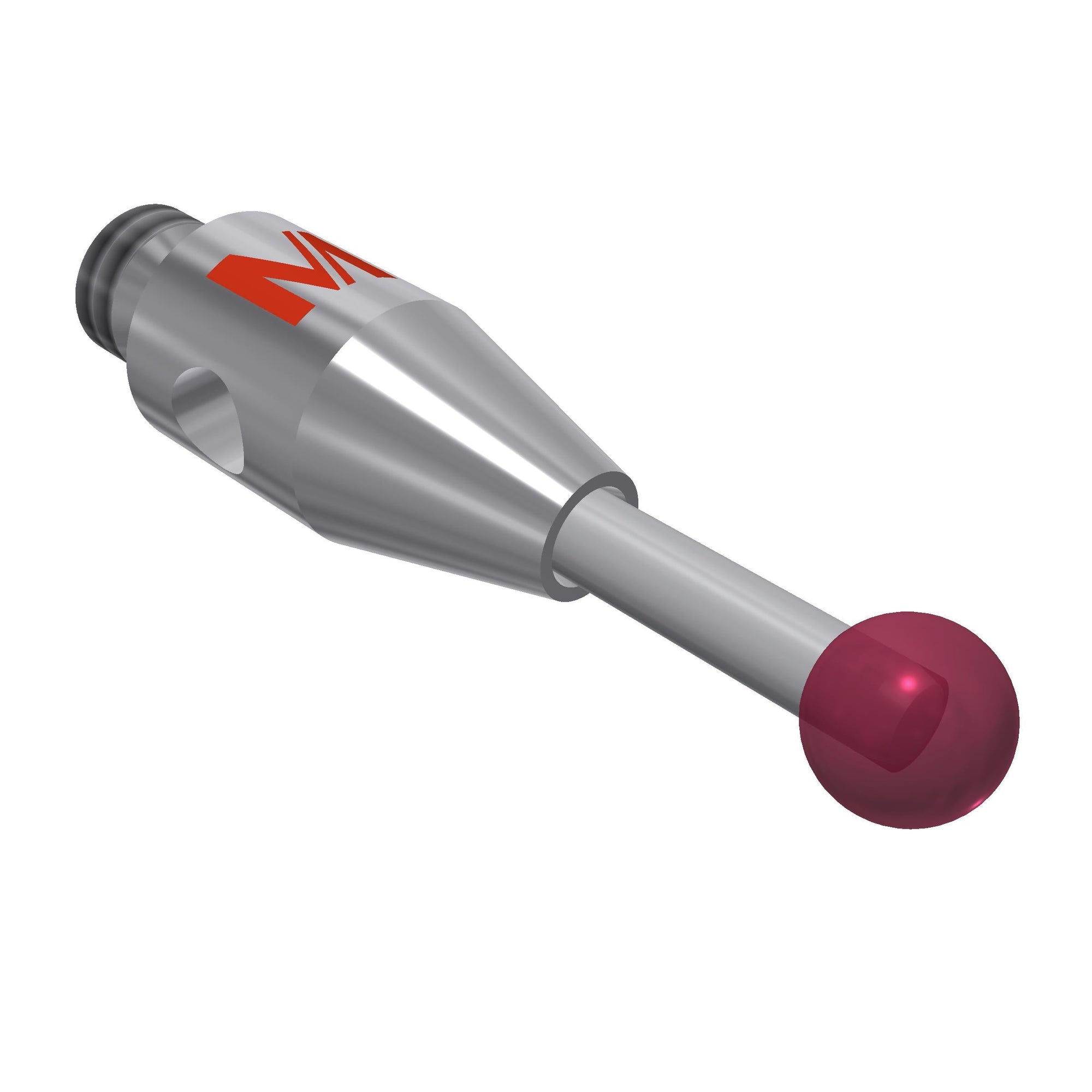 MITUTOYO K651239 Stylus M2 ruby ball ?2,0mm 01-M2-R2-L10-ML5-SWC1-BS3