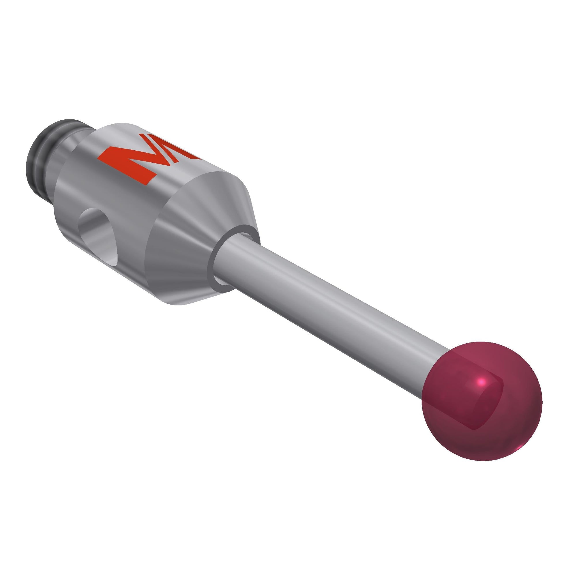 MITUTOYO K651240 Stylus M2 ruby ball ?2,0mm 01-M2-R2-L10-ML6-SWC1-BS3