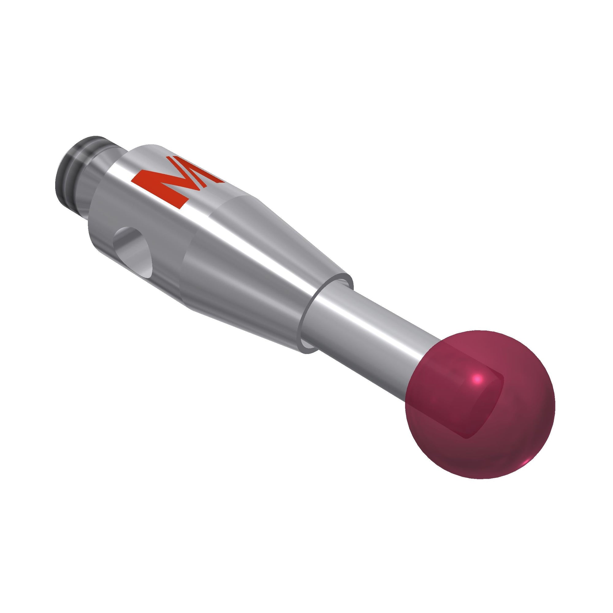 MITUTOYO K651242 Stylus M2 ruby ball ?3,0mm 01-M2-R3-L10-ML7-SWC1,5-BS3