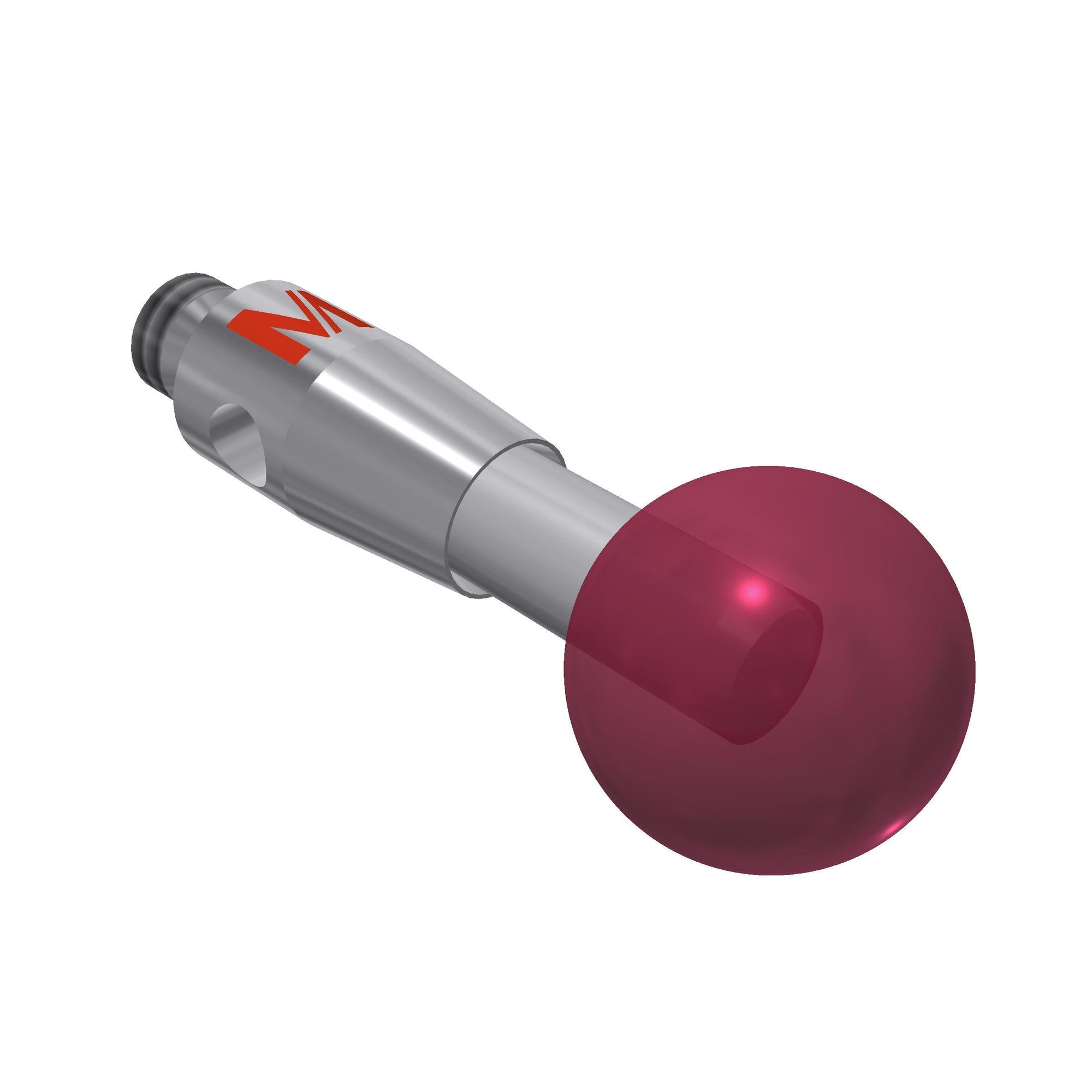MITUTOYO K651243 Stylus M2 ruby ball ?5,0mm 01-M2-R5-L10-ML10-SWC2-BS3
