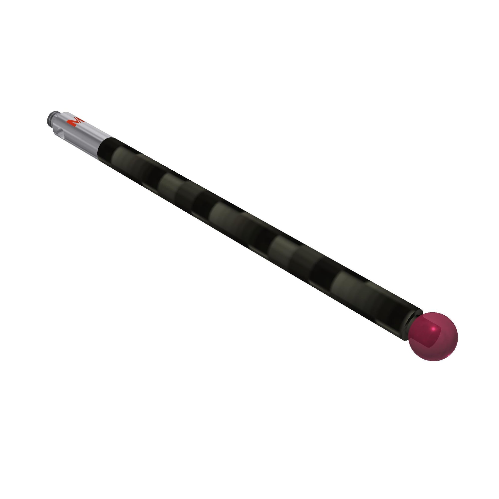 MITUTOYO K651347 Stylus M2 ruby ball ?4,0mm carbon fibre stem ?3,0mm, base stainless steel ?3,0mm L 50,0mm, ML 50,0mm