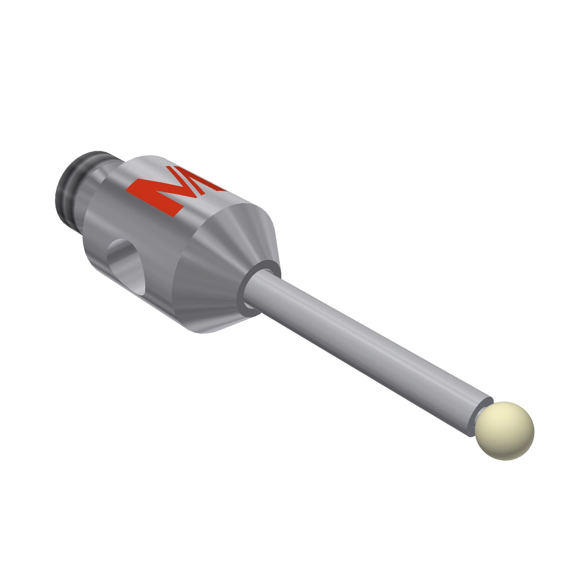 MITUTOYO K651426 Stylus M2 zirconium oxide ball ?1,0mm carbide stem ?0,8mm, base stainless steel ?3,0mm