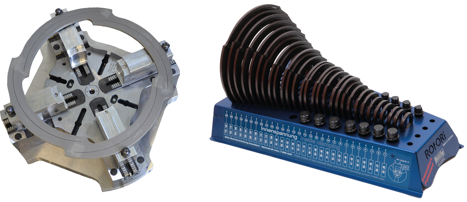 4 pofás kiesztergálógyűrű RotoRi  80-250 mm, 29 db. BASILE "L"