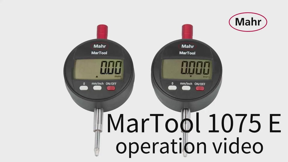 MAHR 4033106 MarTool 1075 E Digital Indicator, 12,5 mm / 0,001 mm