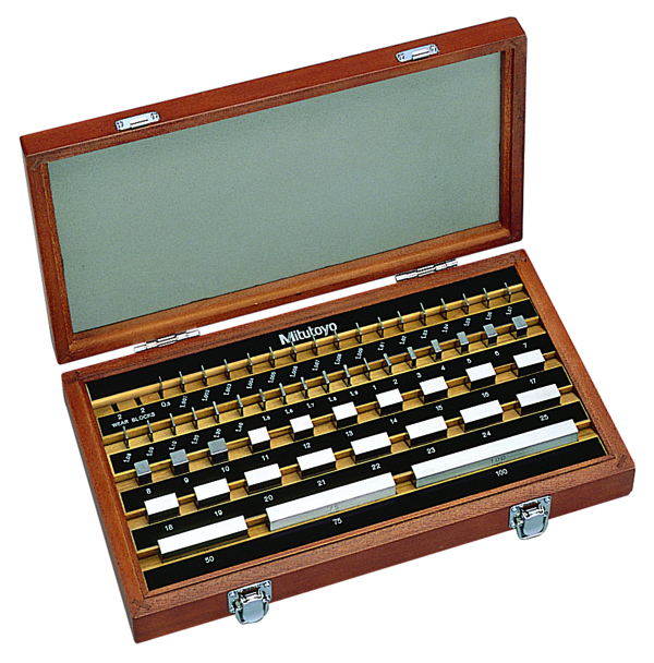 Mitutoyo - Gauge Block Set, Metric, JCSS Cert., ISO