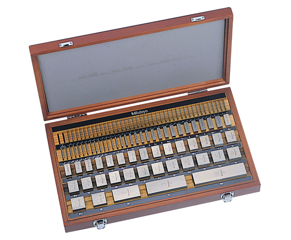 Mitutoyo - Gauge Block Set, Metric, Ins. Cert.,ASME