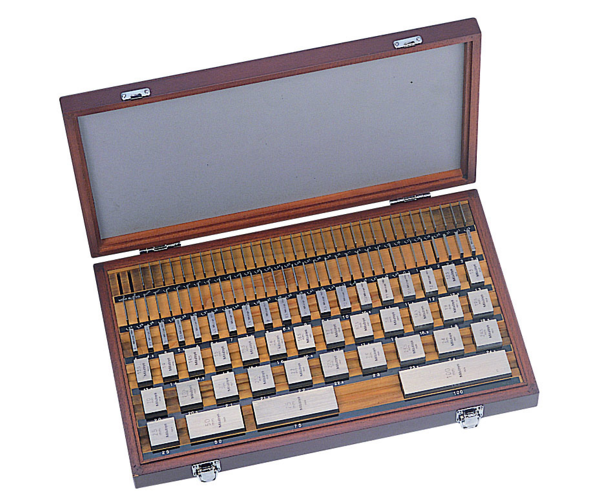 Mitutoyo - Gauge Block Set, Metric, Ins. Cert.,ASME
