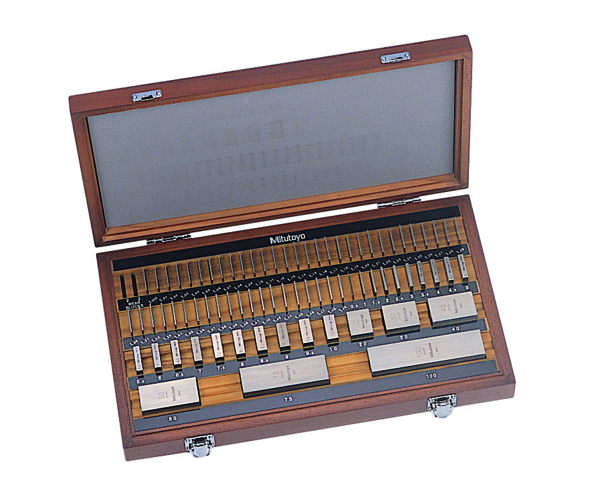 Mitutoyo - Gauge Block Set, Metric, Ins. Cert.,ASME